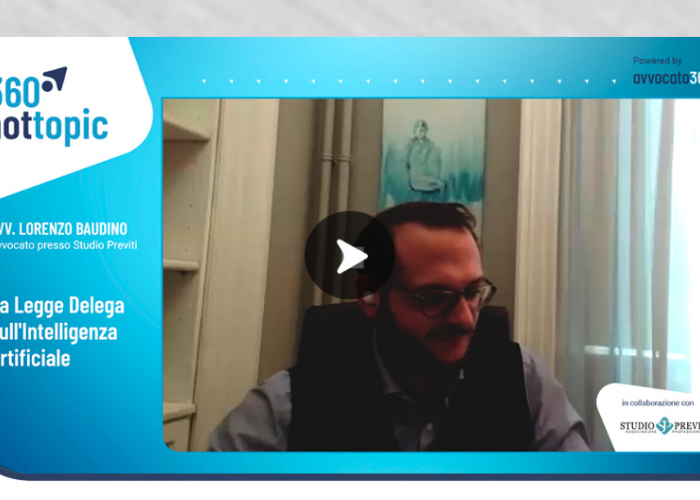 La Legge Delega sull'Intelligenza Artificiale