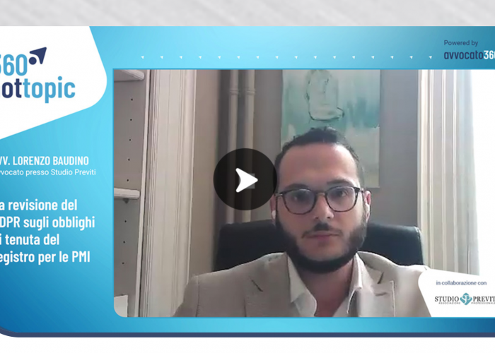 Revisione del GDPR: obblighi di tenuta del registro per le PMI