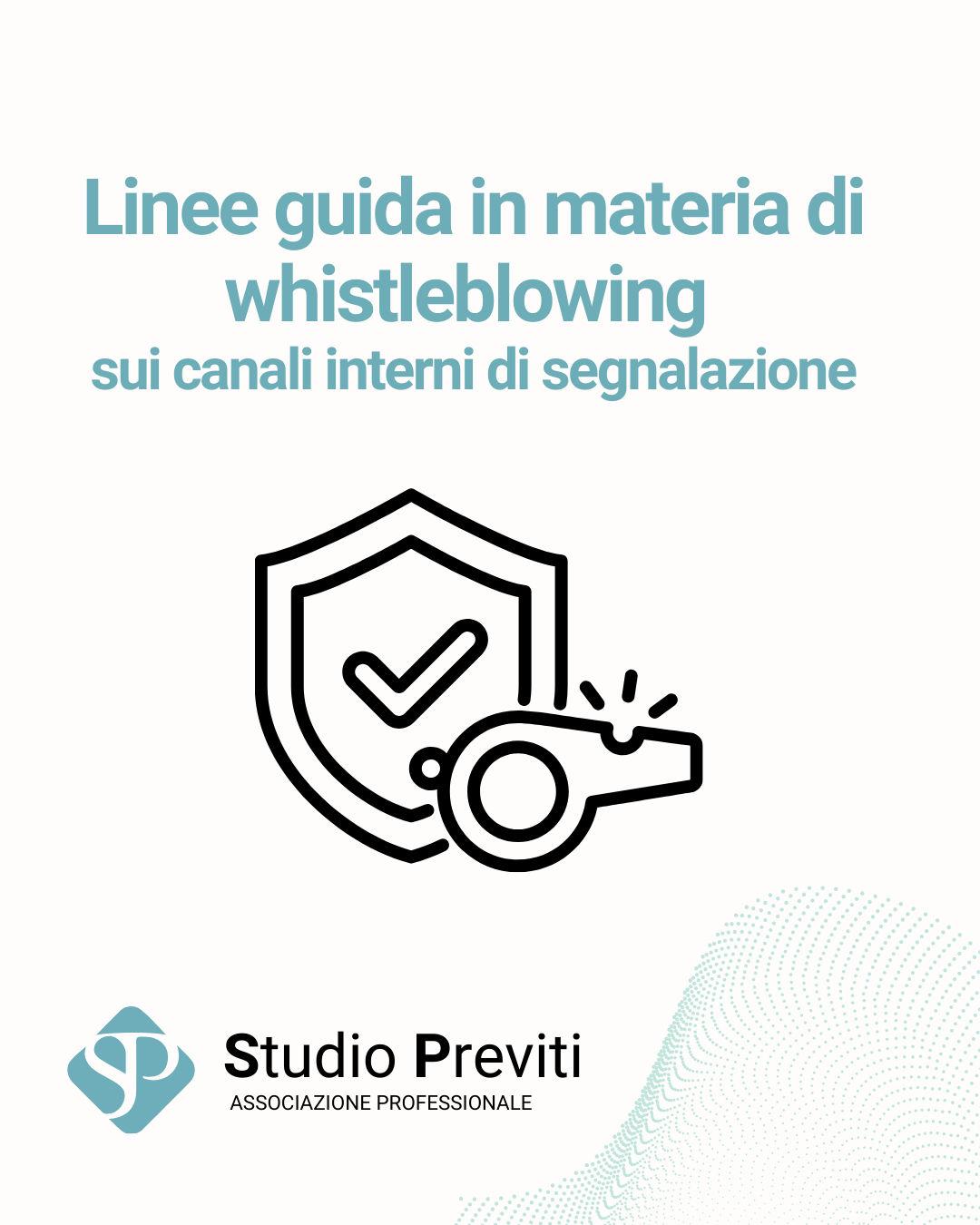 Linee guida in materia di whistleblowing