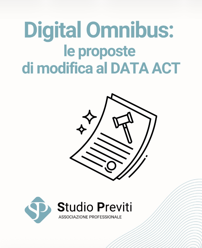 Digital Omnibus: le proposte di modifica al Data Act