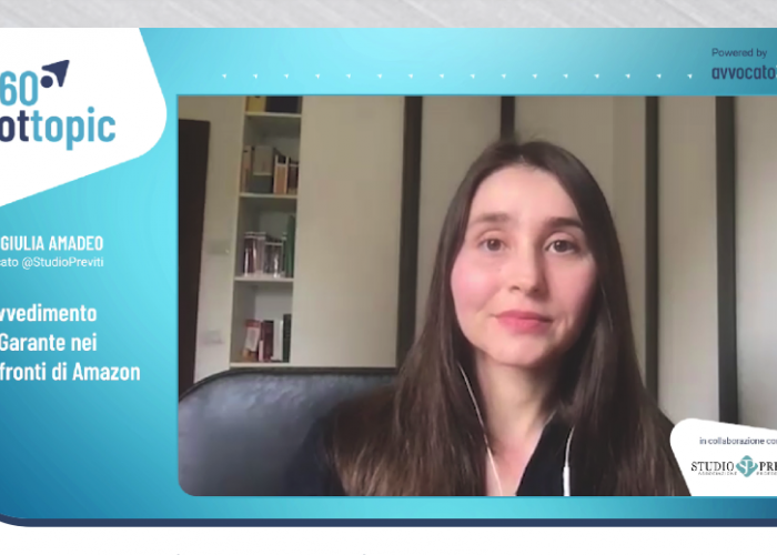 Provvedimento del Garante nei confronti di Amazon