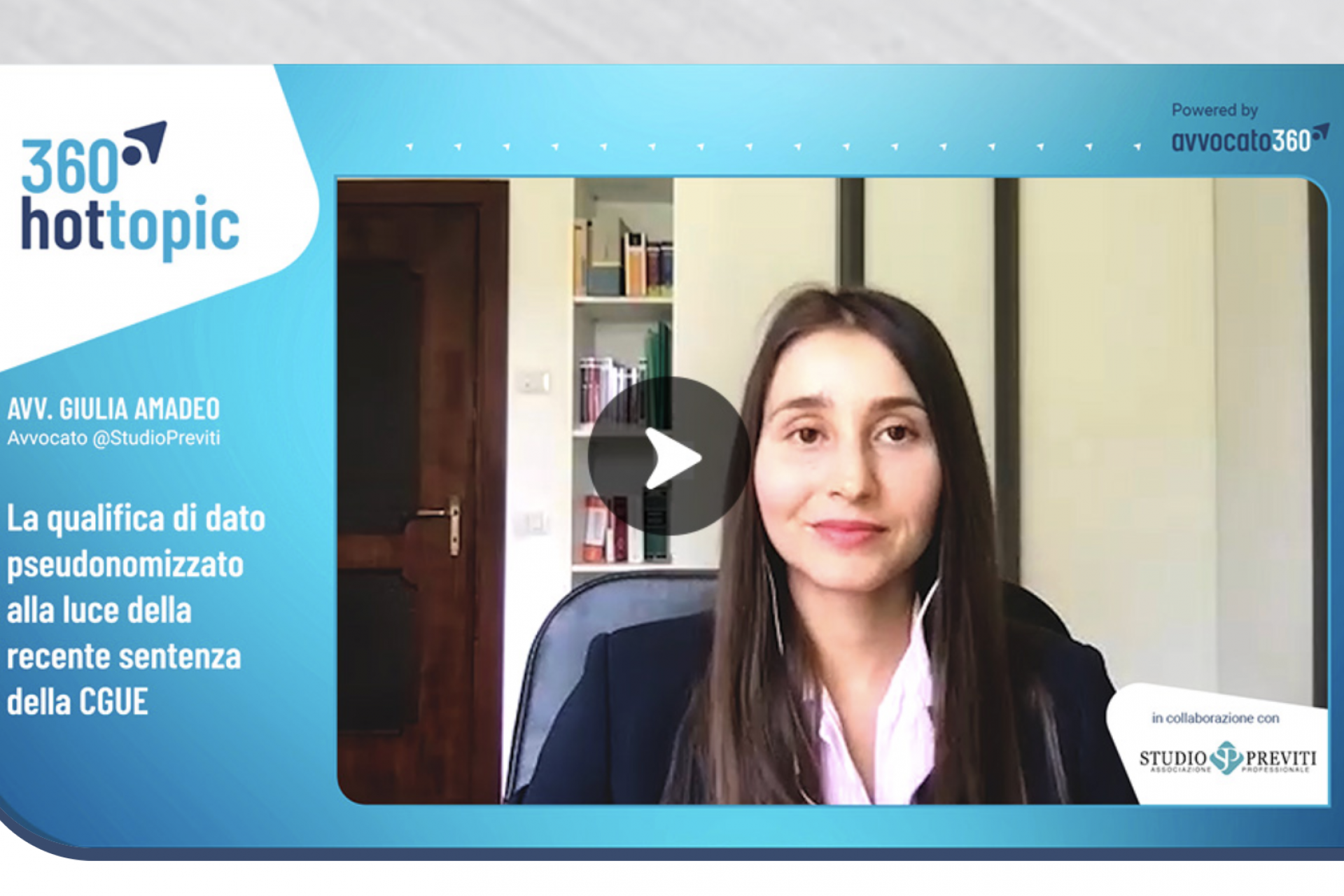 Dato pseudonomizzato e recente sentenza della CGUE