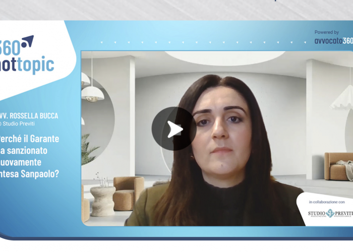 Perchè il Garante ha sanzionato nuovamente Intesa Sanpaolo?